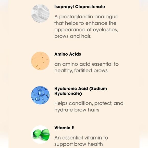 GRANDE COSMETICS GrandeBROW Brow Enhancing Serum 3ml 4 Months Full Size Supply - Picture 16 of 16